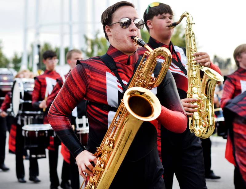 Newton High School holds its Homecoming Parade on Sept. 19 in downtown Newton. In addition to showing off Homecoming King Zane Munger and Homecoming Queen MeLayna Budinich, the event served as a community pep rally led by the cheerleaders, the Newton Pacesetters and varsity football team.