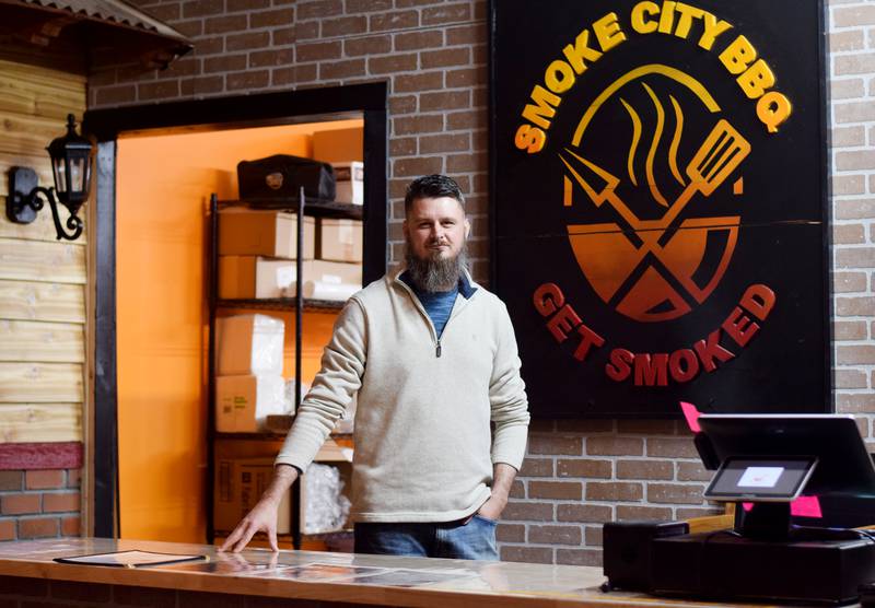 Justin Lambert, owner of Smoke City BBQ, wanted to see BBQ return to Newton after the closing of Moo's late 2022. Primarily a BBQ enthusiast, Lambert opened Smokey City earlier this year and hopes to make an impression on local tastebuds.