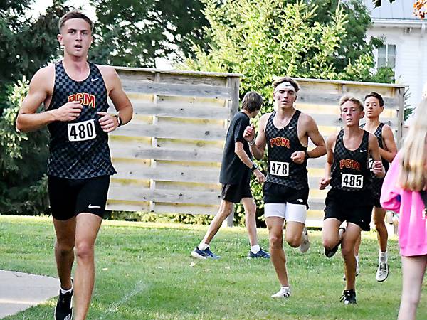 PCM boys show off depth at home cross country meet