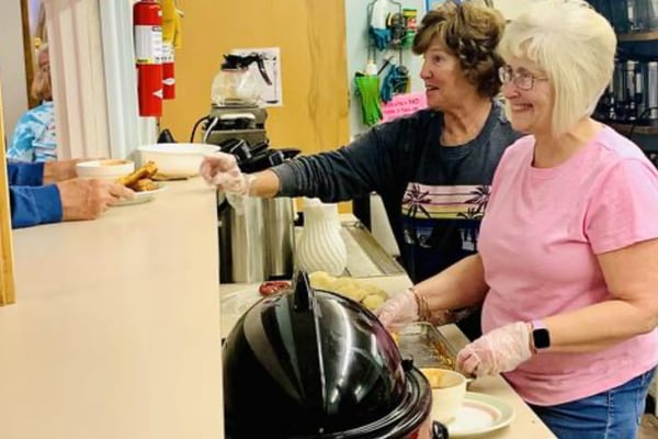 Methodist congregations are providing free meals to the community once a week