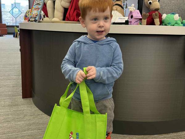 Kiddo completes 1,000 books at library