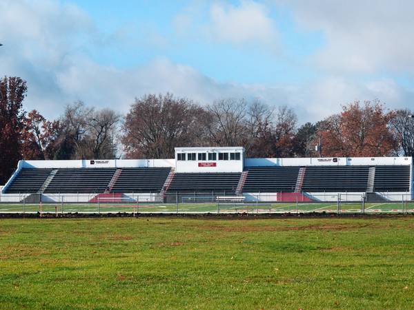 Visitors side bleachers removed from H.A. Lynn Stadium