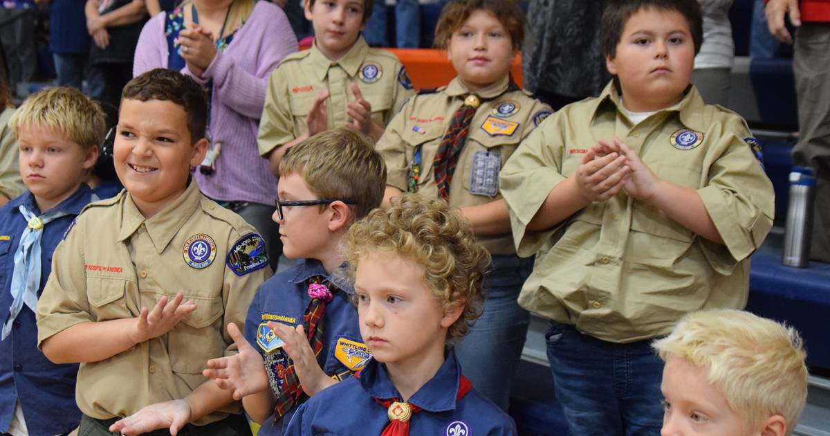 ColfaxMingo Schools veterans for special assembly Newton Daily News