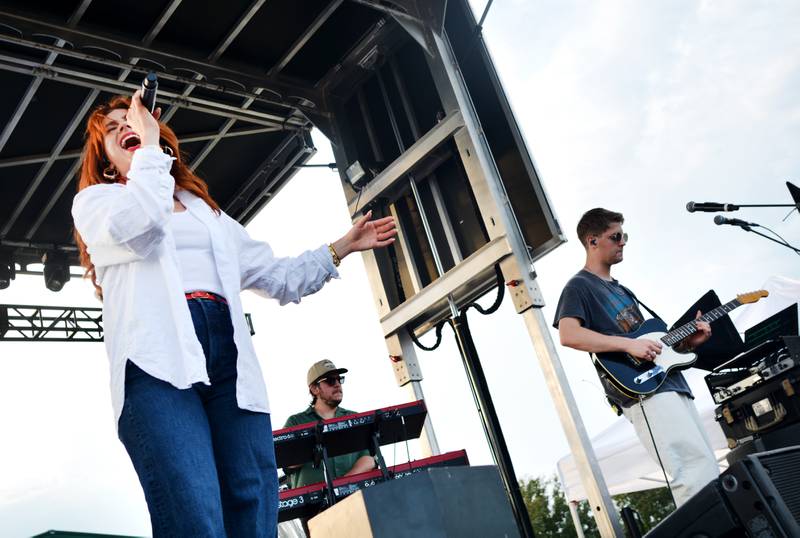 Riley Clemmons performs during Fierce Faith Music Fest on June 14 at Community Heights Alliance Church in Newton.