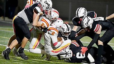 Newton football routs Marion, wins first-ever outright district championship