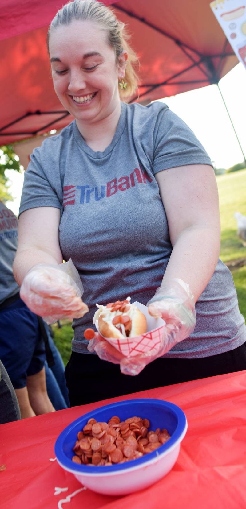 FrankFest attracted a number of businesses and organizations to create unique hot dog dishes for visitors to enjoy on Sept. 21 at Maytag Park. In addition to the Thanks with Franks Hot Dog Contest, this year's FrankFest also encouraged residents with four-legged friends to participate in the Strut Your Mutt Dog Show.