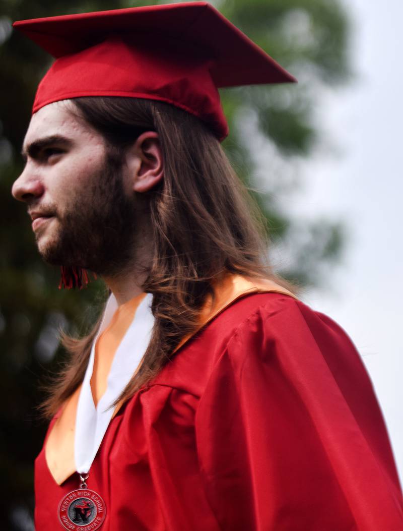 The Newton High School Class of 2023 graduated Sunday, May 21, 2023, at Maytag Park. More than 160 seniors tossed their caps and received their diplomas, marking the end of their high school journey as Newton Cardinals.