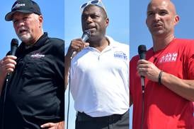 Iowa governor candidates shoot their shot at Jasper County trapshoot