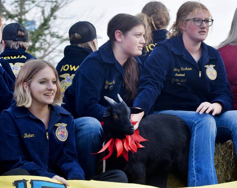 Residents gathered for the Newton Homecoming Parade on Sept. 15 in downtown Newton, which concluded with a community pep rally on the west side of the square.