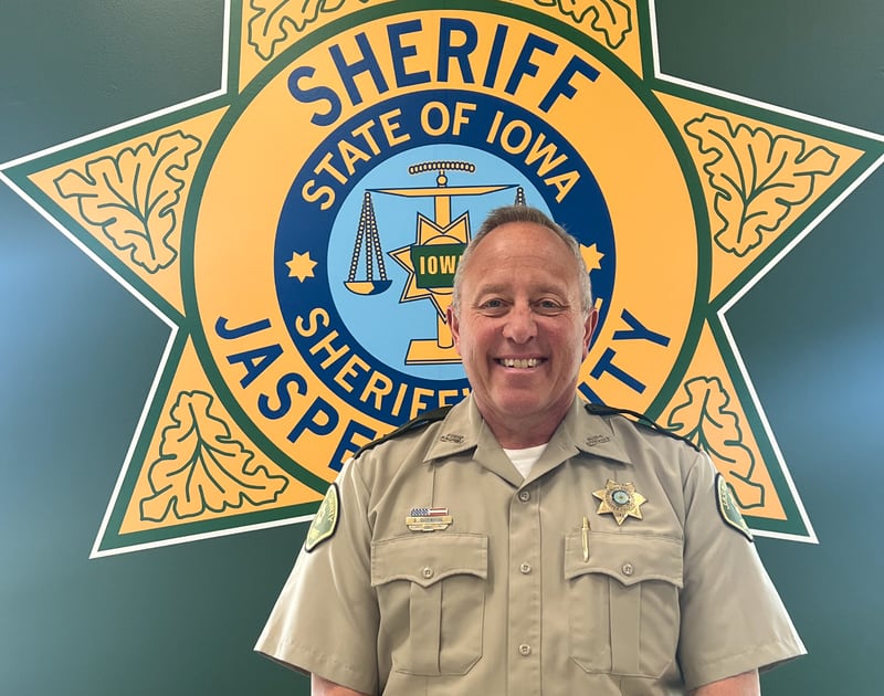 Jasper County Chief Deputy Duane Rozendaal has spent his working life serving other from time with the Iowa State Patrol to the local sheriff’s department.