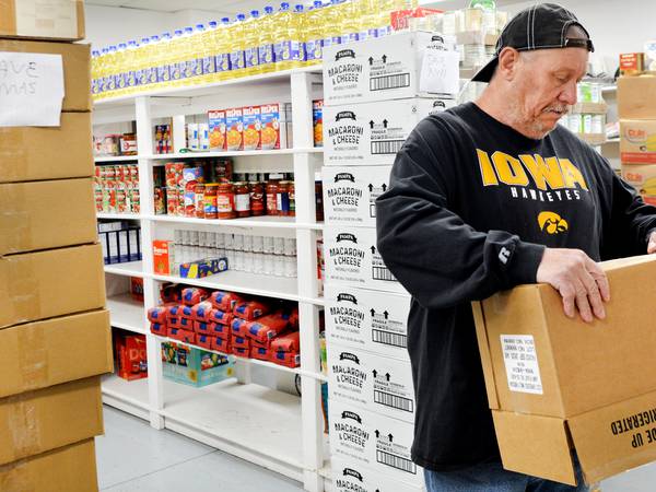 FNNB Bank holds public food drive to keep local pantry full