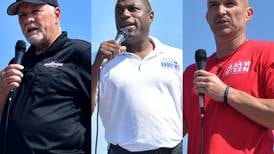 Iowa governor candidates shoot their shot at Jasper County trapshoot