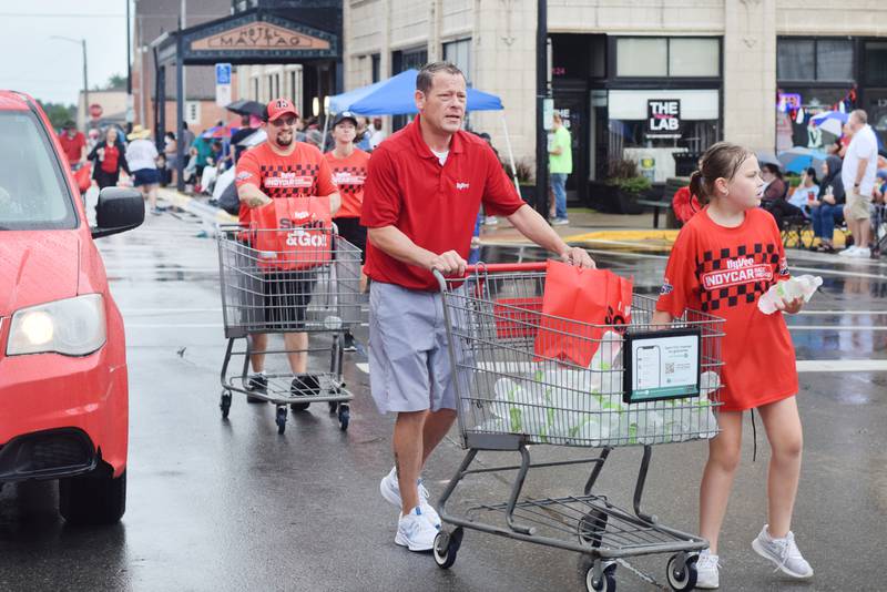 Heavy downpours couldn’t stop the Fourth of July Parade presented by the Greater Newton Area Chamber of Commerce and Newton Main Street on July 4 in downtown Newton.