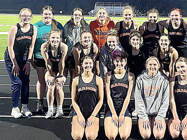 Colfax-Mingo girls dominate field events, hold off Lynnville-Sully at home coed meet