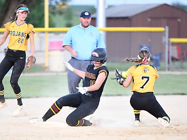 PCM softball scores season sweeps over rivals West Marshall, Saydel