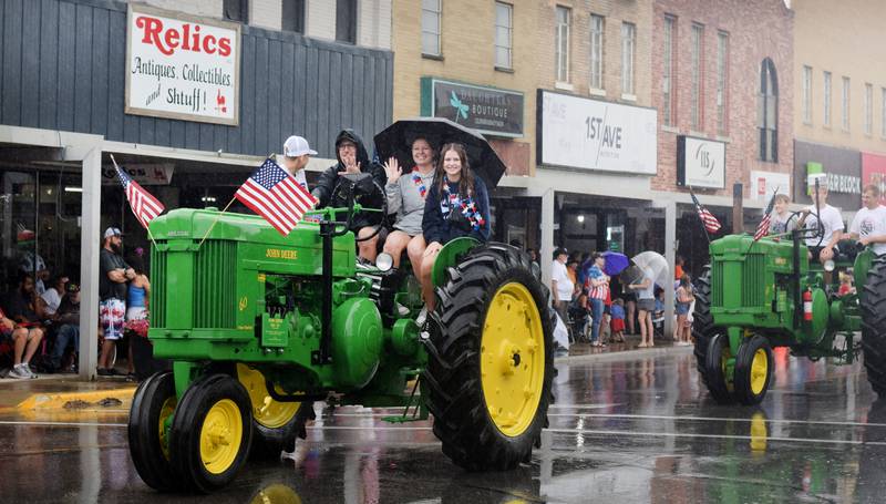 Heavy downpours couldn’t stop the Fourth of July Parade presented by the Greater Newton Area Chamber of Commerce and Newton Main Street on July 4 in downtown Newton.