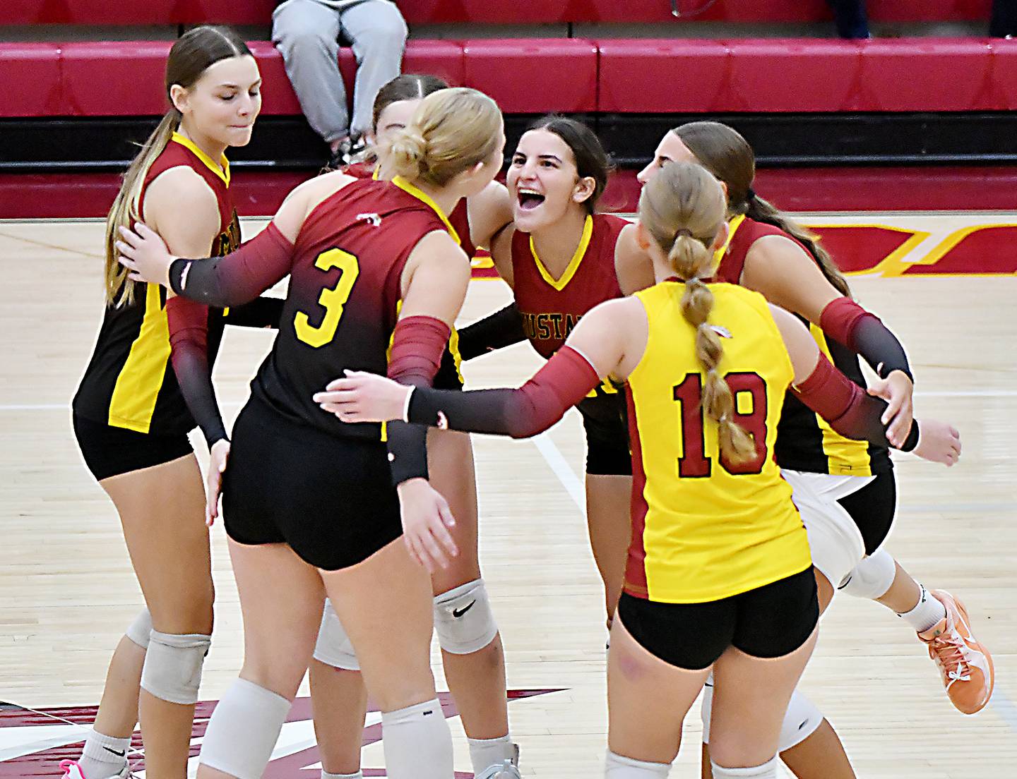 PCM volleyball team