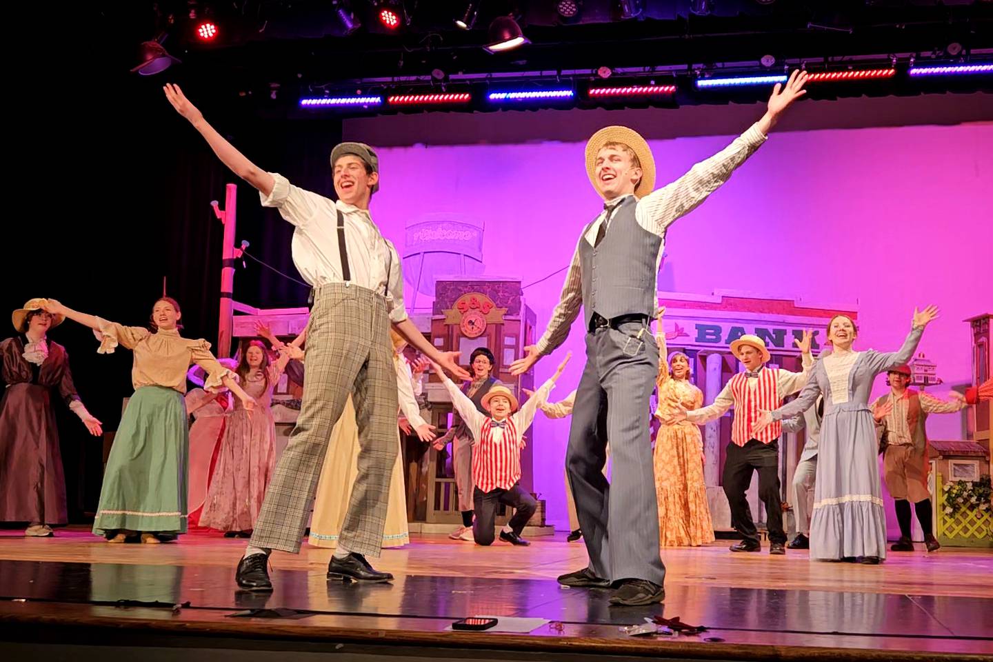 Newton High School students will be performing "The Music Man Jr.” at 7 p.m. on March 28 and 29 in the Center of Performance.