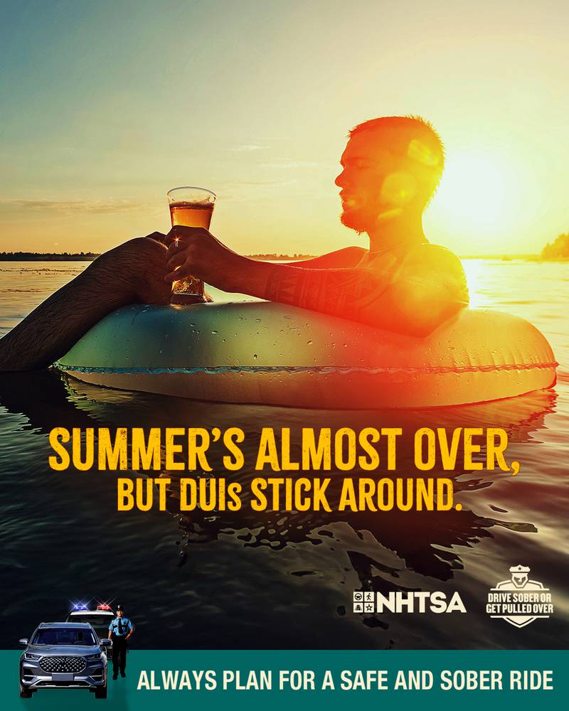 Drive sober or get pulled over