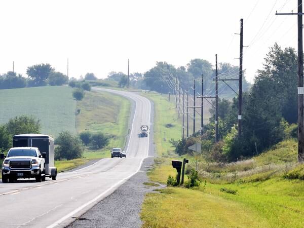 County engineer discourages through traffic of Highway F-48 West