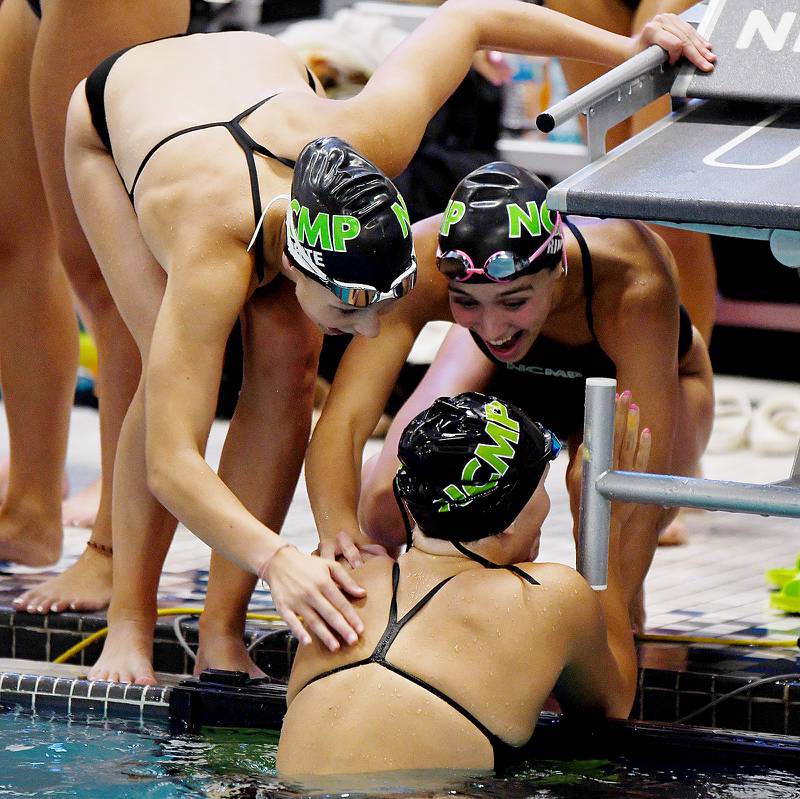 Tori White, Alex Riney, Addison Van Maanen