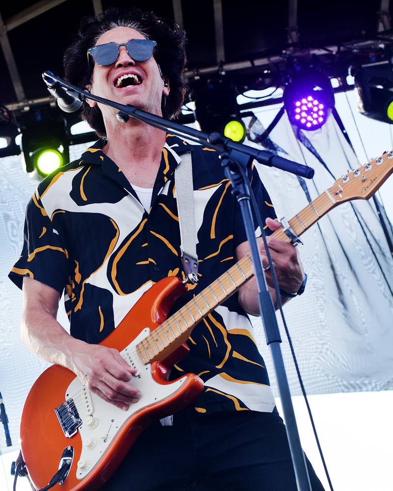 Sanctus Real performs on the Fierce Faith Music Fest 2024 stage on June 15 at Community Heights Alliance Church in Newton.