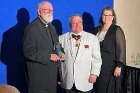 Local Knights of Columbus member inducted