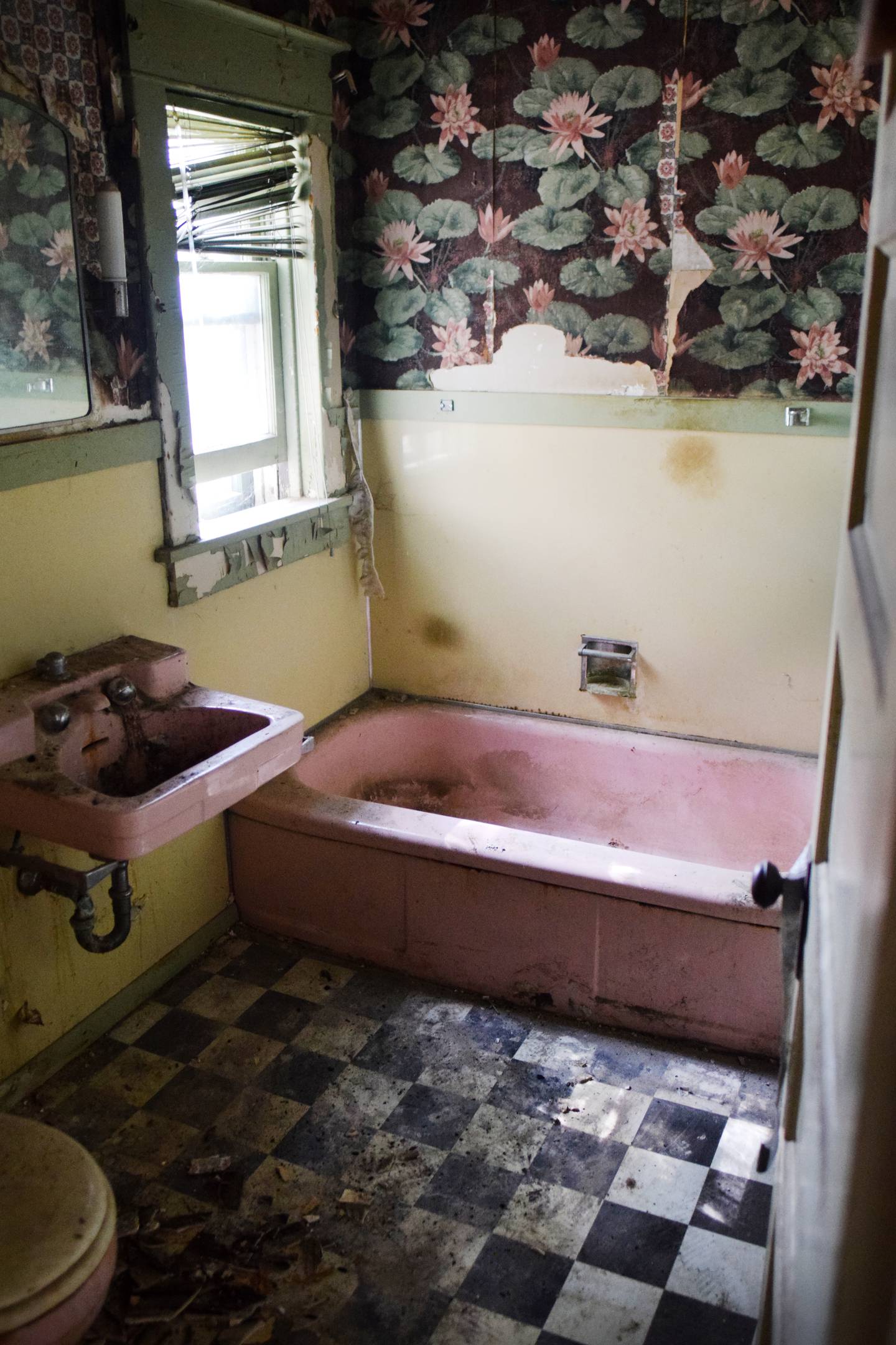 The 112-year-old building at 427 N. Third Ave. E. in Newton has seen better days, but has since been cleared of waste and is ready for a major restoration. Solvera says she's obsessed with the house her family owned at one point, and she wants to bring it back to life.