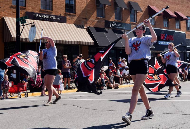 The Newton Chamber of Commerce Fourth of July Parade featured about 100 participants who were greeted by a welcoming community in the downtown district.