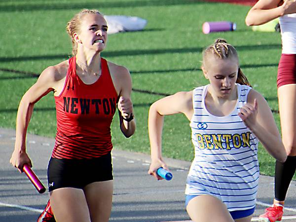 Newton girls finish third at 3A state qualifier
