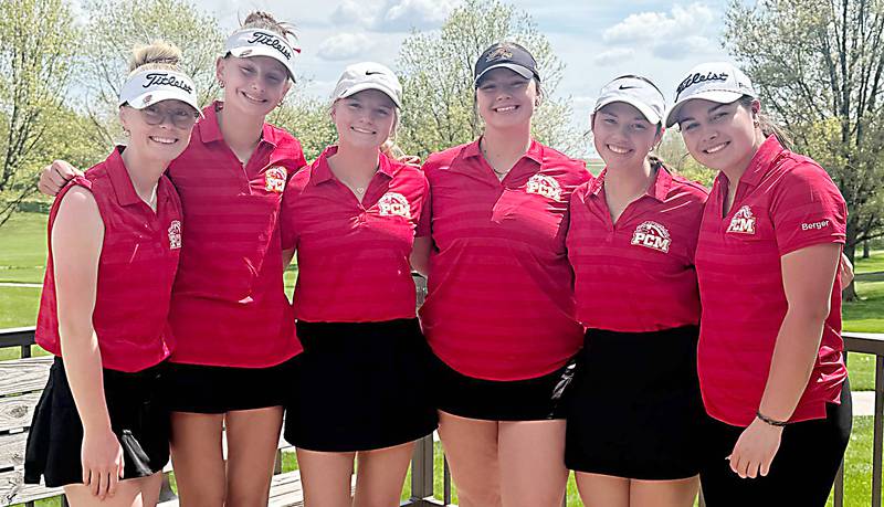 PCM girls golf team