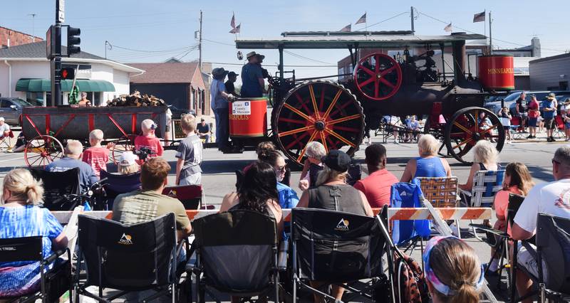 The Newton Chamber of Commerce Fourth of July Parade featured about 100 participants who were greeted by a welcoming community in the downtown district.