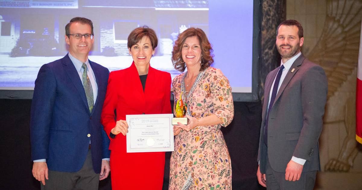 Mace wins Excellent Exterior Rehabilitation award Newton Daily News