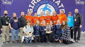 Colfax-Mingo shows out at girls state wrestling