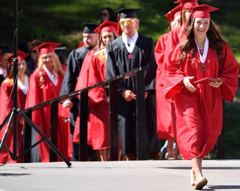 Newton High School seniors graduated May 22 at Maytag Park in Newton.