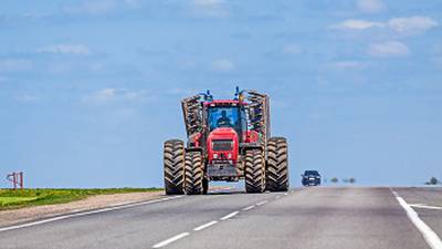 Roadway safety considerations for farm equipment operators