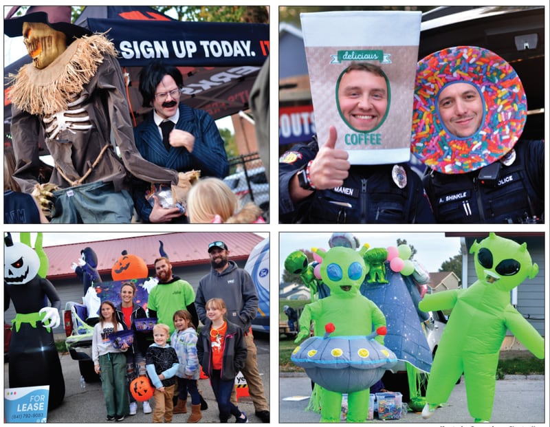 Hundreds of kids participated in Halloween activities during the Family Fall Festival Oct. 24 at the Newton YMCA.