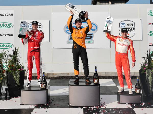 Pato O’Ward overtakes ‘King of Corn Country’ in Synk 275 win
