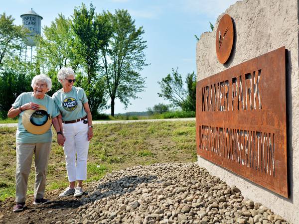 Conservation names nature center park after longtime board member