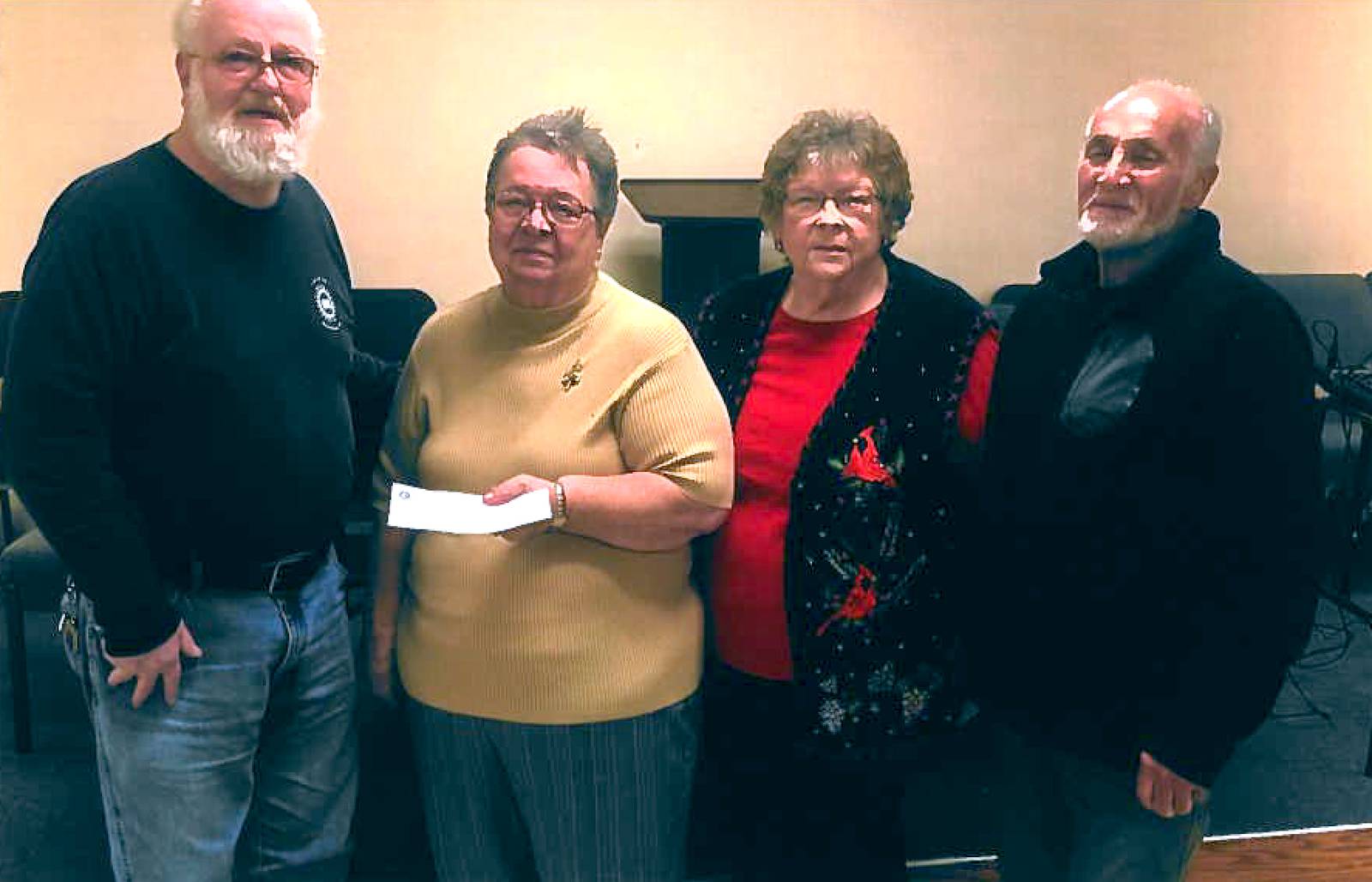 UAW Retirees donation Newton Daily News