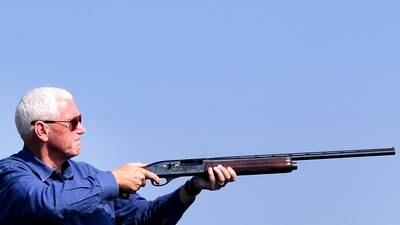 Presidential candidates shoot their shot at Jasper County trap shoot