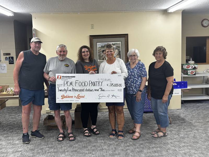 First Interstate employees submitted more than 615 non-profit nominations, including PCM Food Pantry.
