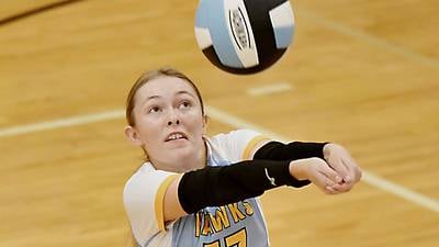 Slow starts plague L-S volleyball in home loss to Montezuma