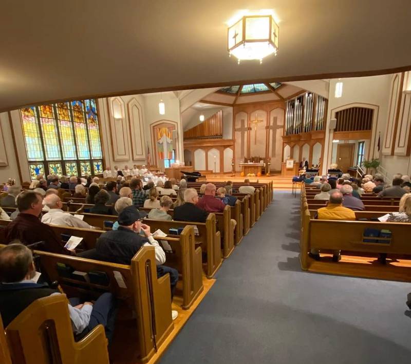 The First Presbyterian Church in Newton celebrated 100 years Nov. 3 with past and current members of the congregation celebrated with a special service.