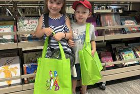 Two more complete 1,000 book at library