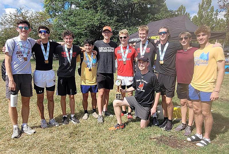 Newton boys cross country team