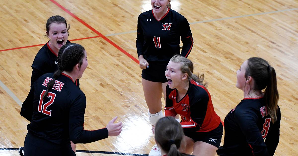 Newton volleyball reigns supreme at Cardinal Early Bird Newton Daily News