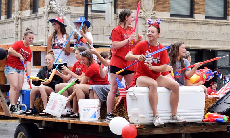 Heavy downpours couldn’t stop the Fourth of July Parade presented by the Greater Newton Area Chamber of Commerce and Newton Main Street on July 4 in downtown Newton.