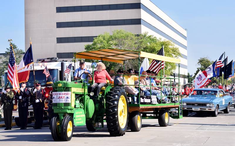 The Newton Chamber of Commerce Fourth of July Parade featured about 100 participants who were greeted by a welcoming community in the downtown district.