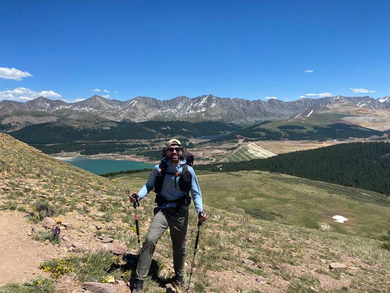 Brady Geilenfeldt, 23, hiked about 500 miles on the Colorado Trail to commemorate a departed friend and to inspire others who are deaf or hard of hearing that they are not limited by their abilities.